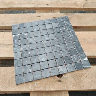 MTC Marmer mozaiek Grijs 3,2x3,2 30,5x30,5cm