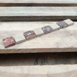 Meerdere Kleuren Natuursteen Strips Getrommeld Azahar Larnaca Rosso 3x26cm