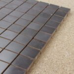 Grijs Mozaiek Glanzend Azahar Musa Notte 2,5x2,5 Mozaïek 33x33cm afbeelding 2