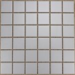 Grijs Egaal Guocera AMS 13004 Grijs Licht 4,8x4,8 Mozaïek 30,5x30,5cm (partij van 13,92 m²)