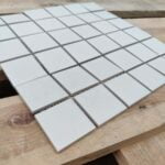 Guocera AMS 13010 Wit 4,8x4,8 Mozaïek 30,5x30,5cm (partij van 3,96 m²) - Afbeelding 2