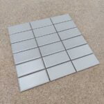 Grijs Mozaiek Egaal Guocera AMS 14270 Grijs Licht 4,5x9,5 Mozaïek 30x30cm