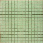 Groen Mozaiek Licht Glanzend Ker Glasmozaïek Groen Licht 2x2 Mozaïek 32,7x32,7cm