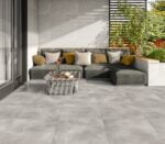 Grijs Tuintegels Betonlook Keraselect Trend Grau 60x60x3cm afbeelding 15773