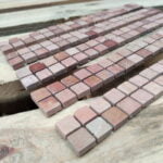 Rood Natuursteen Strips Marmerlook MTC Marmer Strip Rood 3x30cm afbeelding 2