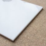 Creme Wandtegels Egaal Steenbok Wand 18901 White Glossy 13x26cm afbeelding 1