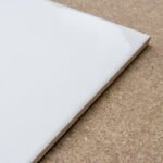 Creme Wandtegels Egaal Steenbok Wand 18902 White Glossy 26x26cm afbeelding 3