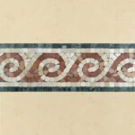 Meerdere Kleuren Natuursteen Strips Marmerlook MTC Marmer Strip T162-S 10x32,5cm