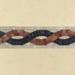 Meerdere Kleuren Natuursteen Strips Marmerlook MTC Marmer Strip T32-9 7x30cm