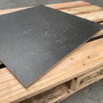 Zwart Vloertegels Natuursteenlook Ceratile Belinga Black 60x60cm afbeelding 3