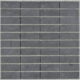 Grijs Mozaiek Mat Ceratile Fusion Grey 3x8 Mozaïek 33x33cm