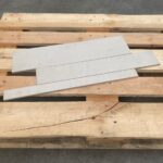 Creme Wandtegels Betonlook Cero Norway Blanco OKB Strokenmix 5/10/15x60cm afbeelding 2