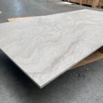 Beige Vloertegels Betonlook Alta Rave Pearl Matt 75x150cm (partij van 4,5 m²) afbeelding 2