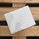 Wit Wandtegels Glanzend Ceratile Glans Wit Geonduleerd 20x25cm