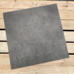 Antraciet Vloertegels Betonlook Ceratile Solutino Dark 60x60cm