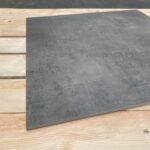 Antraciet Vloertegels Betonlook Ceratile Solutino Dark 60x60cm afbeelding 3