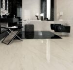 Beige Vloertegels Marmerlook Alta Marmre Blanco Cato Glans 60x60cm afbeelding 22929