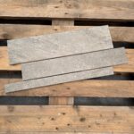 Grijs Vloertegels Natuursteenlook Viewgres Quartz QU02 Hellgrau Strokenmix 5/10/15x60cm