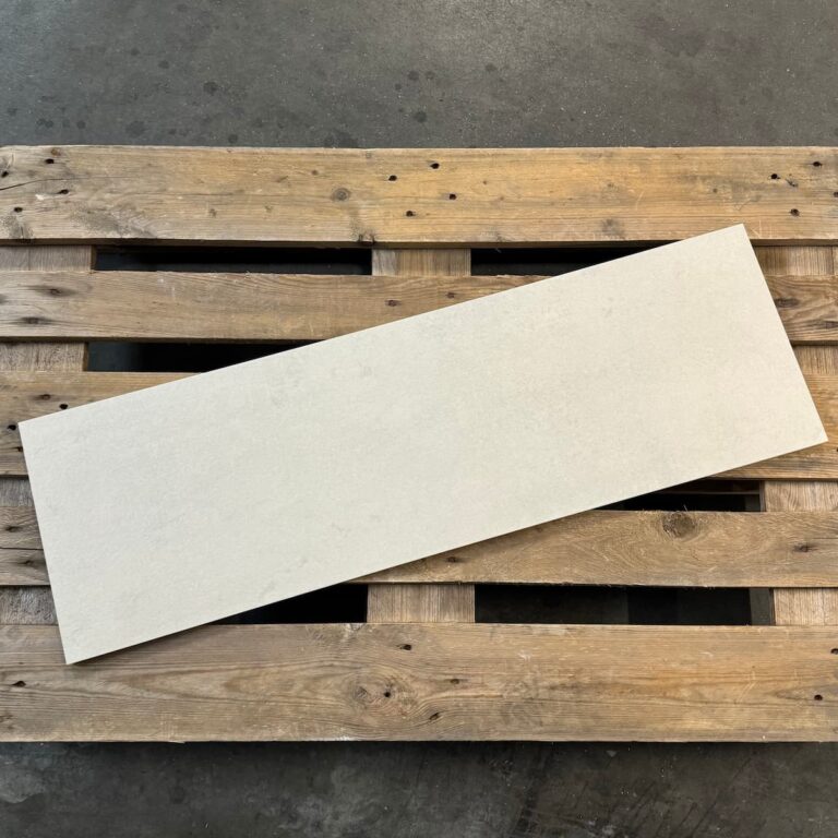 Wit Wandtegels Betonlook Durstone Komet White 31,5x100cm