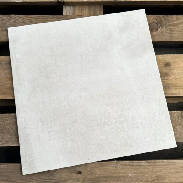 Wit Vloertegels Betonlook Alaplana Horton White Matt 45x45cm