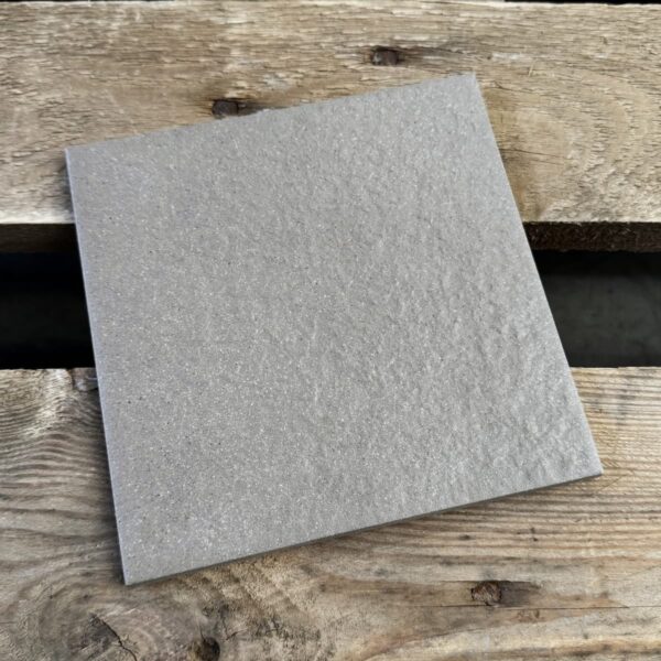 Grijs Vloertegels Uni Tegels Mosa Core Collection Terra 204 RM Mid Warm Grey Relief 15x15cm
