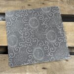 Zwart Vloertegels Decor La Fabbrica Orchestra Adelia Sonata Burattato Decor 30x30cm