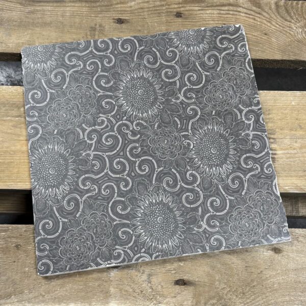 Zwart Vloertegels Decor La Fabbrica Orchestra Adelia Sonata Burattato Decor 30x30cm