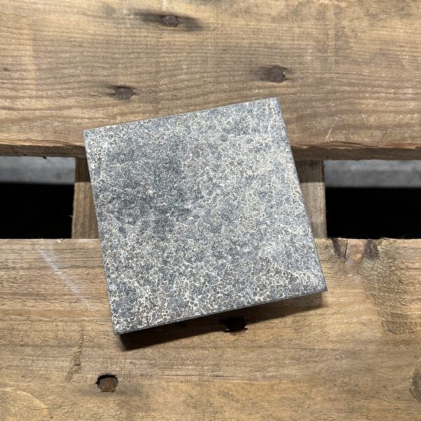 Antraciet Natuursteen Natuursteenlook Chinees Hardsteen Gezoet 10x10x1cm