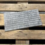 Grijs Natuursteen Natuursteenlook Chinees Hardsteen Gebrand Decor 20x40x1cm