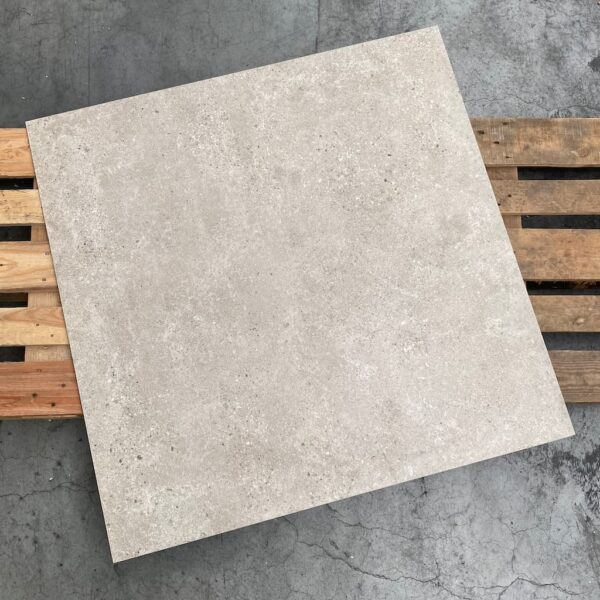 Grijs Vloertegels Betonlook Ecoceramic Bogey Stone 120x120cm