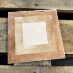 Beige Vloertegels Portugese Look Tegels Marca Corona Terra 0377 Quadrato vers. C Decor 20x20cm