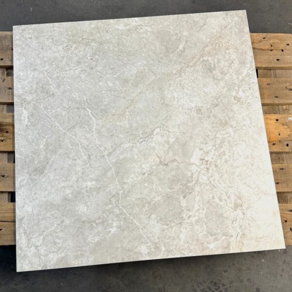 Wit Vloertegels Natuursteenlook Navarti Mylos Bone 90x90cm