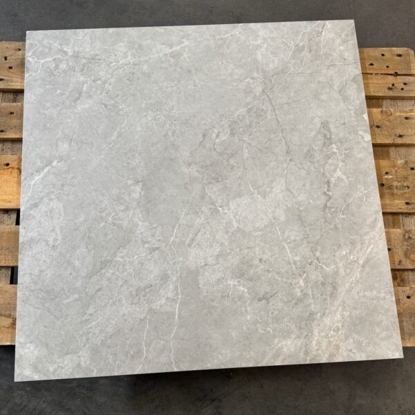 Grijs Vloertegels Natuursteenlook Navarti Mylos Grey 90x90cm