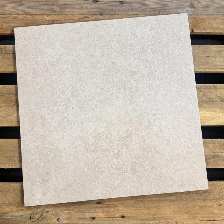 Beige Vloertegels Natuursteenlook KeraSelect Fossil Ivory Mat 60x60cm